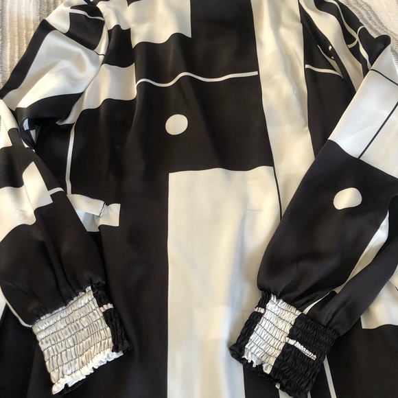 Biancoghiaccio geometric print Dress - Picture 5 of 9